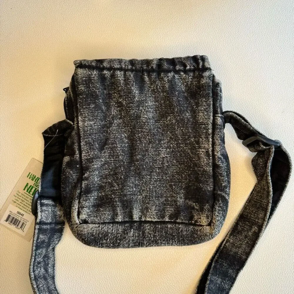 Canvas Fabric Purse Boho Crossbody Bag New FAST SHIP